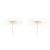2Pcs Bamboo Paper Umbrella Frames Ivory DIY Replacement for Home Decor 7