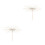 2Pcs Bamboo Paper Umbrella Frames Ivory DIY Replacement for Home Decor 9
