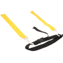 5St Gele Football Belt Flag Rugby Waist Flag Voor Outdoor Sporten