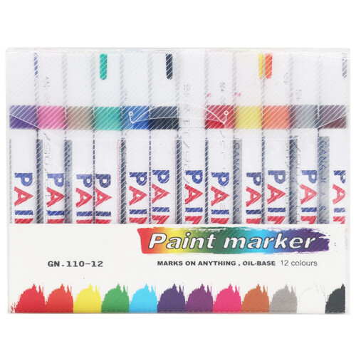 12 Stuks Auto Reparatie Touch-Up Pen