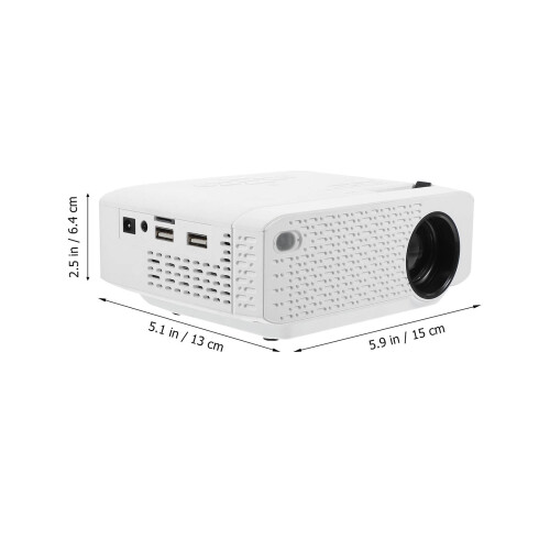 1Mini Projecteur LED Portable Ultra Pour 1