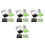 4Sets Multipurpose Oil Control Face Sheets with Mirror and Puff 2
