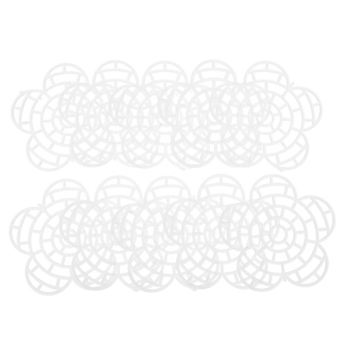 50Pcs White Plastic Canvas Sheets for DIY Crafts Embroidery Crochet 1