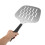 Stainless Steel Pizza Transfer Peel Silver with Smooth Edges 3