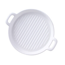 Ceramische Bakplaat Voedselhouder Restaurant Saladeplaat