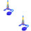 2St Compacte Kids Shooter Set Speelgoed Van Plastic En Spons 5