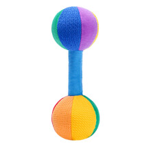 2St Draagbare Baby Grijpdumbbell Speelgoed Leuk Geruststellend Gewicht