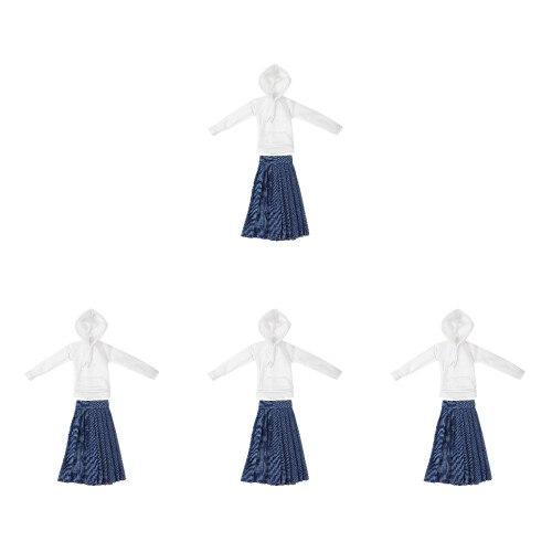 4 Sets Mini Pop Sweaterjurk Decoratieve Kleding Accessoire 1
