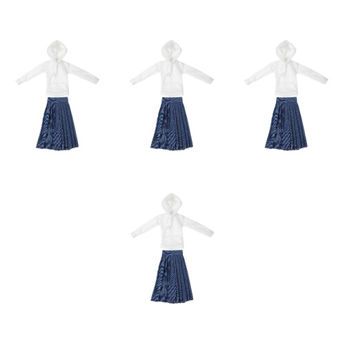4 Sets Mini Pop Sweaterjurk Decoratieve Kleding Accessoire 2