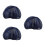 18Pcs Navy Kitchen Hair Nets Cotton Polyester Chef Work Caps Set 7