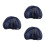 18Pcs Navy Kitchen Hair Nets Cotton Polyester Chef Work Caps Set 9