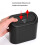 Car Trash Can with Lid, Compact Hanging Durable Vehicle Interior Garbage Bin Black 4