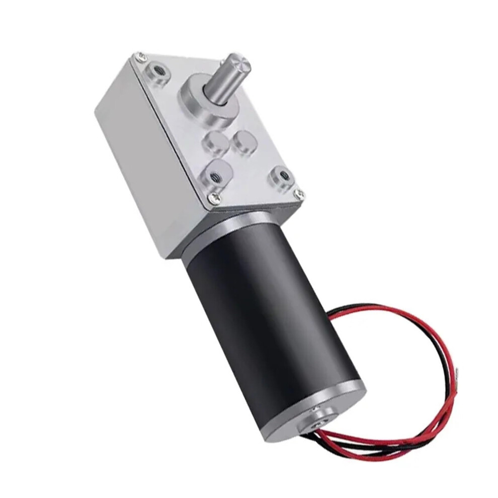 Dc Worm Gear Motor 12V 24V With Encoder, Selflocking, Precision Speed Control For Robotics 9070919838637