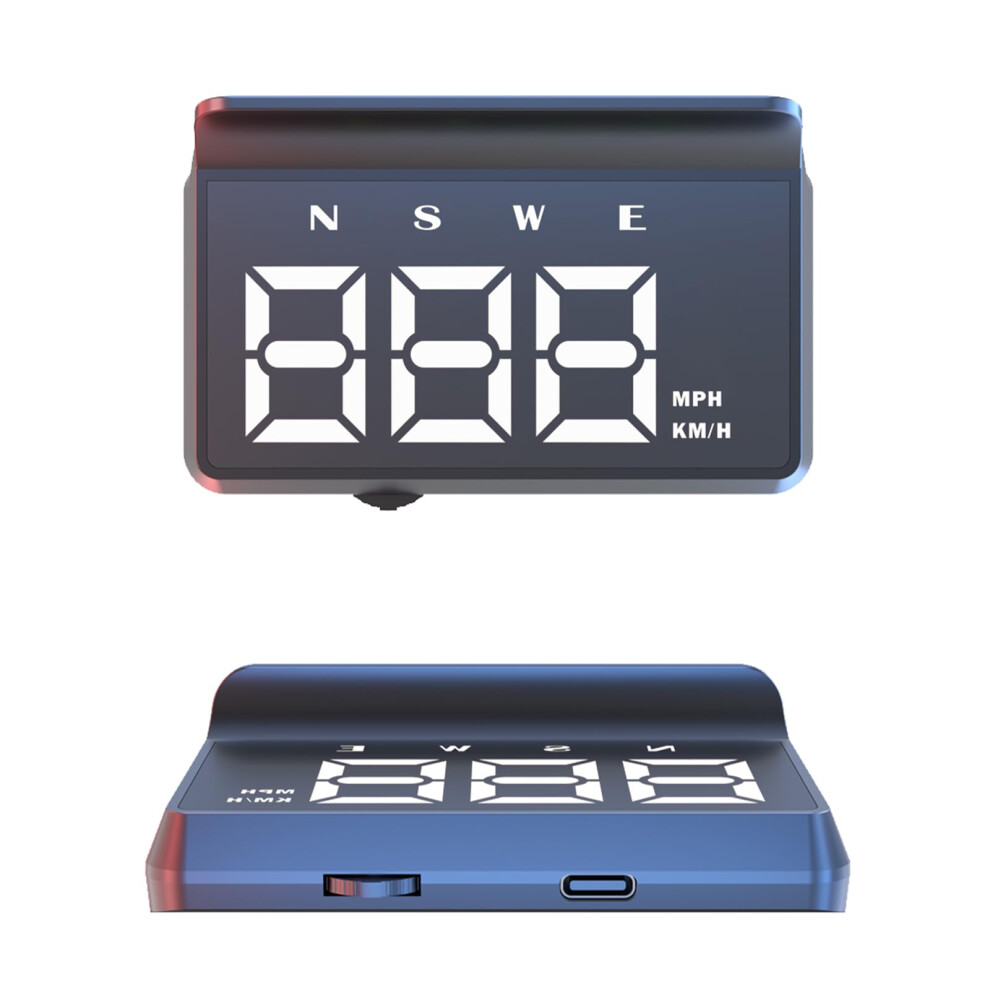 Gps Speedometer For Cars With Hud Display, Overspeed Alarm, Dual Mode Positioning, Led Large Font 9070919838682