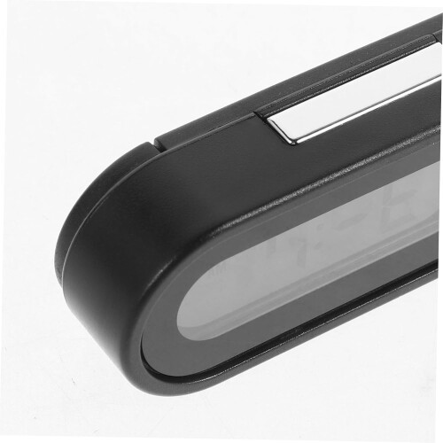 Car Dashboard Clock with Temperature Display, Backlit, Compact Design for Accurate Timekeeping 1