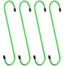 4pcs Brake Caliper Hooks with Rubber Tips Heavy Duty Steel Prevent Brake Line Damage for Cars Trucks SUVs