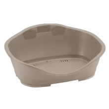 ZOLUX Cesta in plastica Sleeper 77 cm - 96 x 66 x 36 cm - Taupe - Per cane