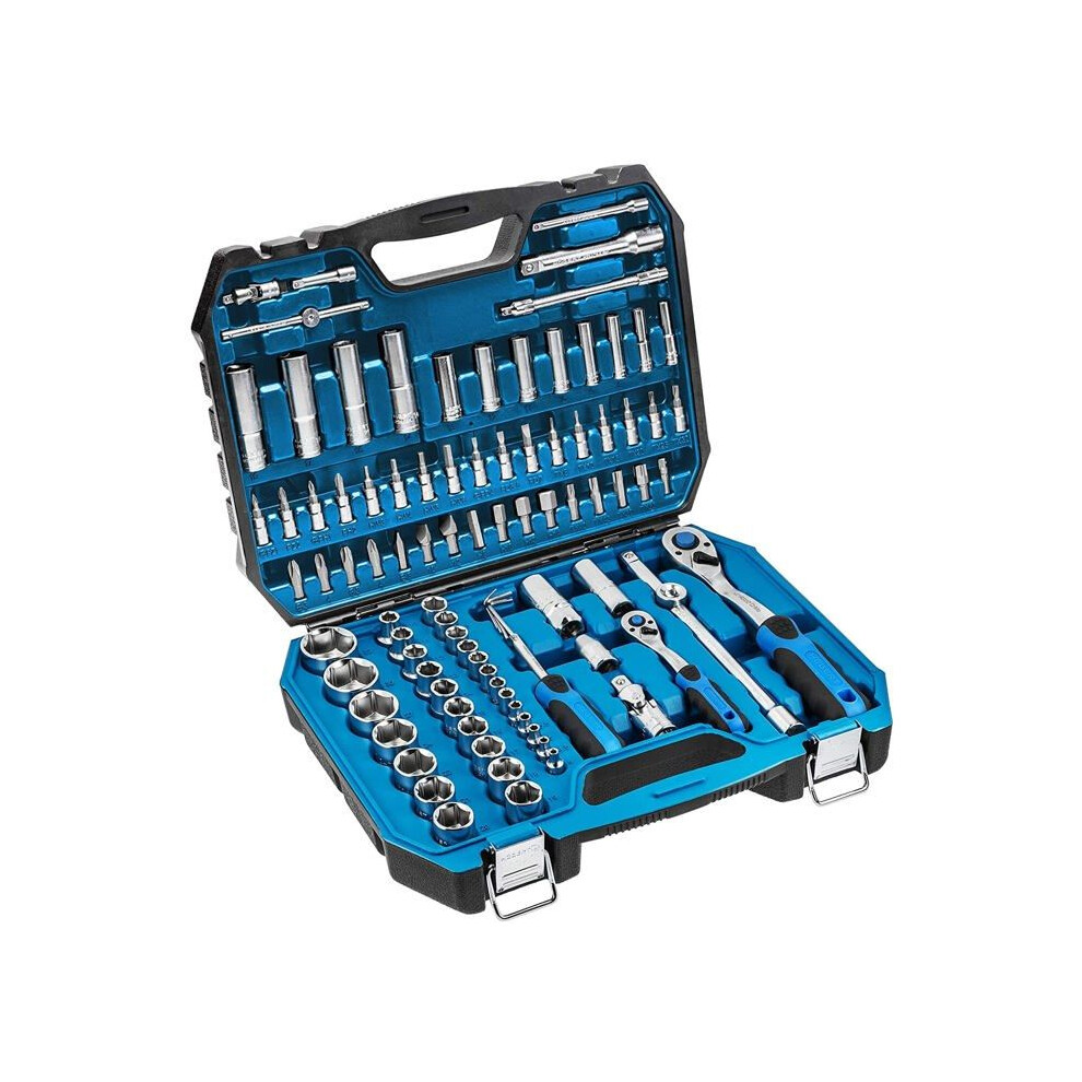 Högert Steckschlüsselsatz - Ht1r426 - 95 Teile - Crv-Legierter Stahl - Ideal Für Die Werkstatt