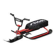 Schlitten - STIGA - Snowracer Curve SX - BMX-Lenker - Stahlrahmen - Gepolsterte Sitzheizung