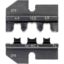 Knipex 97 49 71 Matriz de engaste para conectores solares Adecuada para MC4 de 4 a 10 mm² compatible con la marca (pinzas) Kni