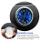 Car Dashboard Clock with Adhesive Mount, Blue Dial, RustResistant, Easy Interior Installation 4