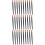 300Pièces Mini Pinceaux Noir Portable Accessoire 9