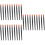 300Pièces Mini Pinceaux Noir Portable Accessoire 8