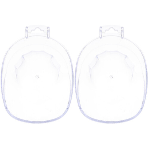 2Pièces Bols Mains Blancs Outils De Beauté Ongles 2