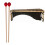 Red Wooden Drumsticks for Marimba Sturdy Bamboo Musical Tools 11