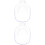 2Pièces Bols Mains Blancs Outils De Beauté Ongles 6