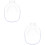 2Pièces Bols Mains Blancs Outils De Beauté Ongles 7