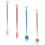 8Pièces Stylos Gel Créatifs Couleurs Assorties Usage École Et 1