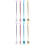 8Pièces Stylos Gel Créatifs Couleurs Assorties Usage École Et 6