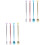 8Pièces Stylos Gel Créatifs Couleurs Assorties Usage École Et 4