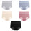 1Set Comfortabele Taille Slips Dames, Nylon En Kantaccent 11