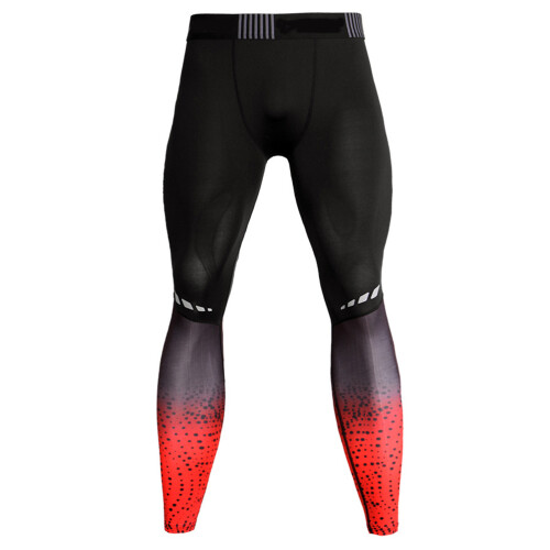 3St Rood Compressie Legging Loopbroek Sportswear Ademend