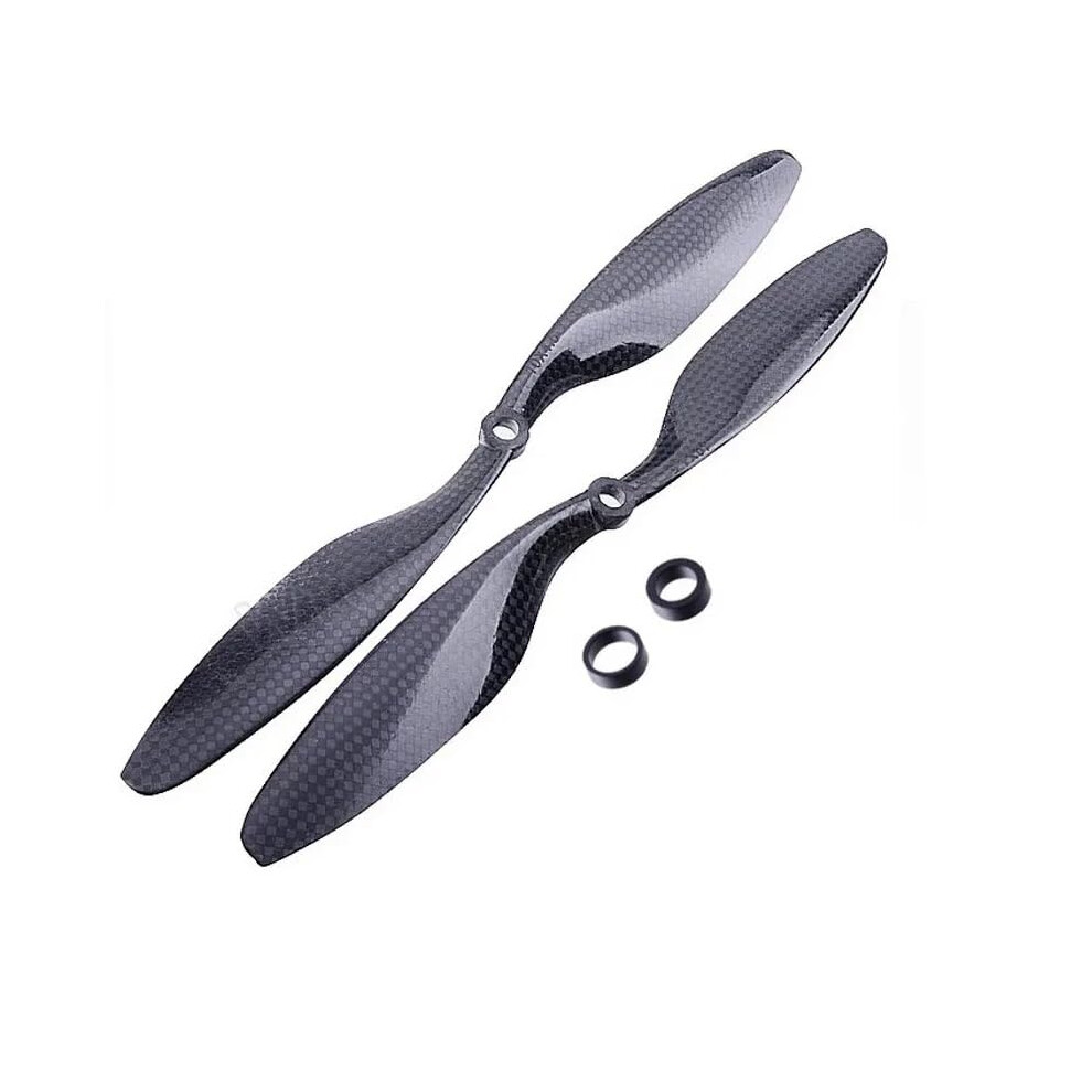 8045 Carbon Fiber Propeller Set For Rc Drone Quadcopter, Lightweight Durable Reduced Vibration 9113335632509