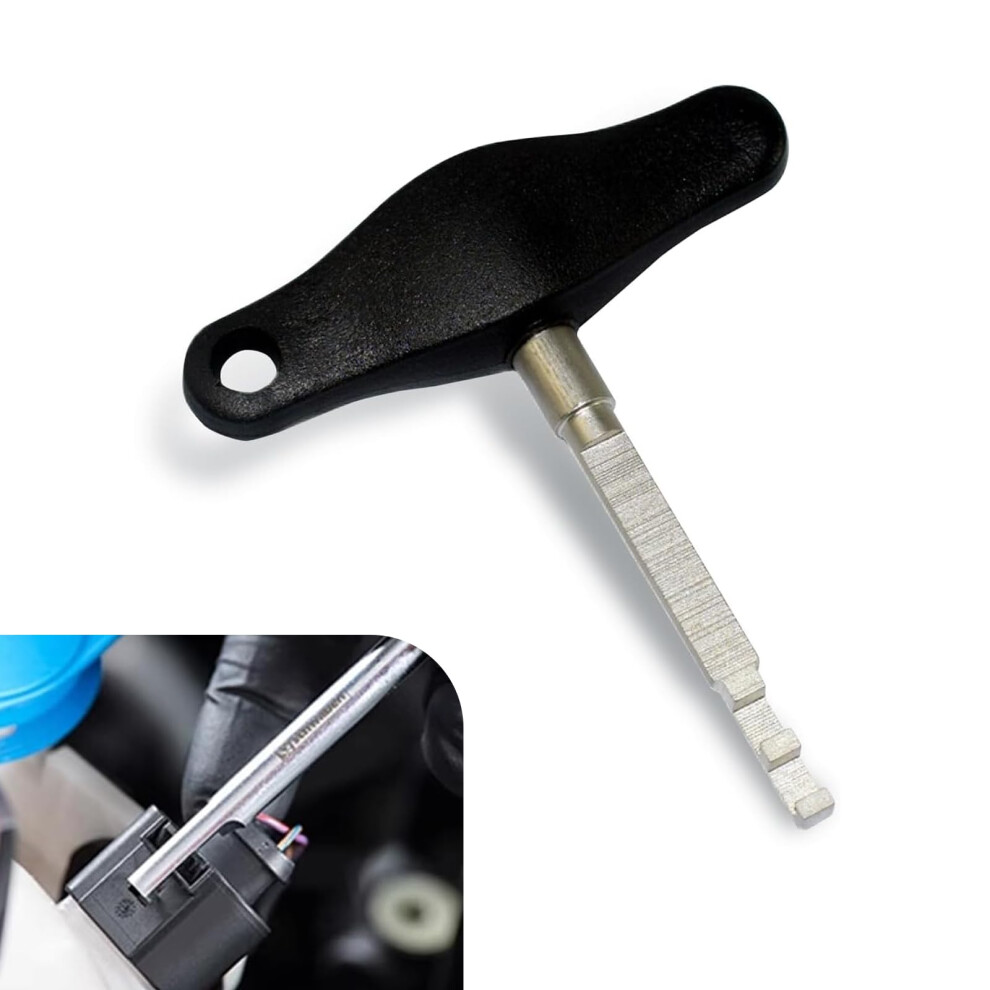 Tshape Harness Plug Extractor Automotive Connector Removal Tool For Vw Audi Porsche, Black 9070919840470