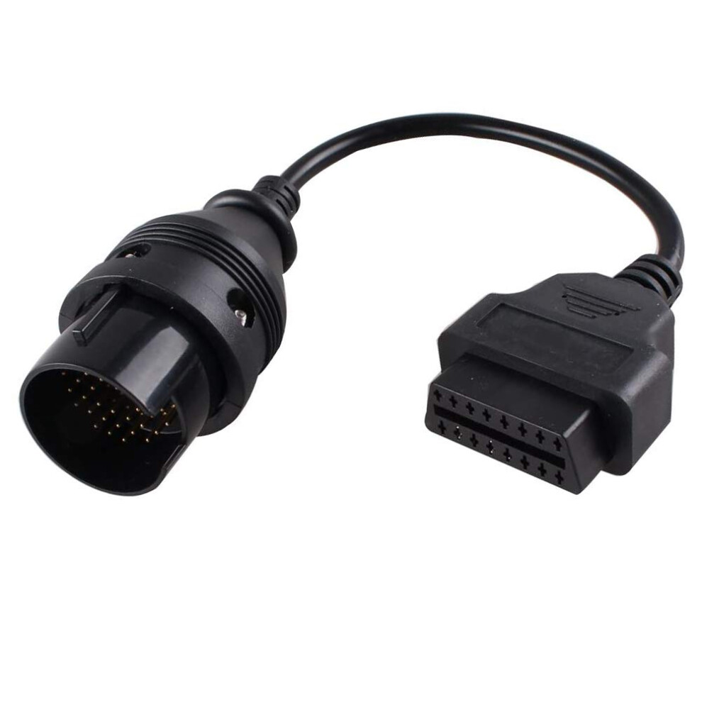Obd2 Adapter 38 Pin To 16 Pin Diagnostic Cable With Durable Copper Wiring For Mercedes Benz 9070919840999