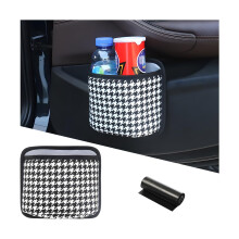 Car Trash Can Large Capacity Foldable Waterproof Hanging Bin with 15 Bags for SUV Sedan Truck