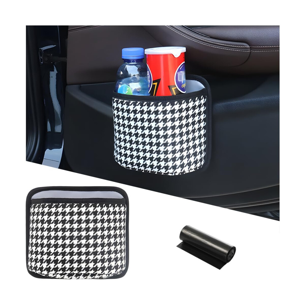 Car Trash Can Large Capacity Foldable Waterproof Hanging Bin With 15 Bags For Suv Sedan Truck 9113335633650