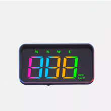 Car Heads Up Display for Toyota Highlander, Digital GPS HUD Speedometer, UltraLarge HD Screen, Auto Brightness