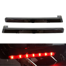 Tour Pack LED Side Marker Lights Smoke Lens for Harley Touring Road Glide Ultra Tri Glide 0623