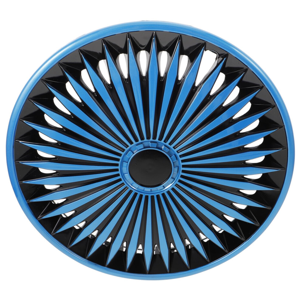 Phantom Style Car Hub Caps Wheel Rim Covers For Truck Suv Stylish Easy Install Blue/Black 9113335633834