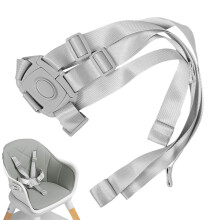 Universal 5 Point Chair Harness Strap with Adjustable Buckle for Baby Safety and Replacement