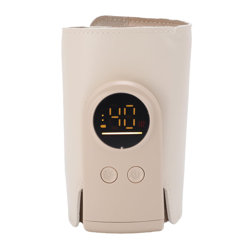Portable Baby Bottle Warmer With Fast Heating, 48H Insulation, 6 Temps, Rechargeable, Night Light
