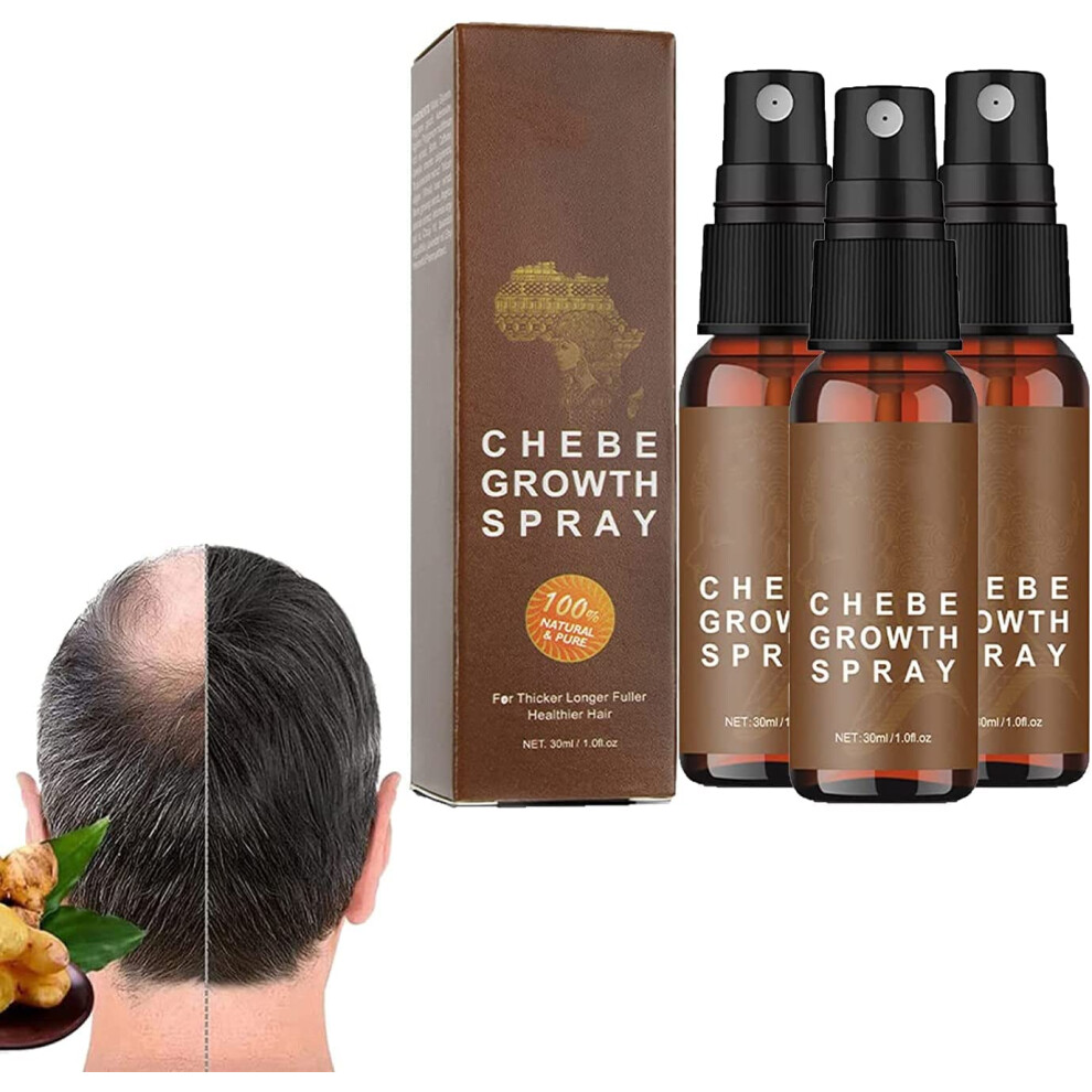 Hair Growth Serum with Minerals, Anti Hair Loss Spray, Scalp Nourishing Treatment for Thicker Hair