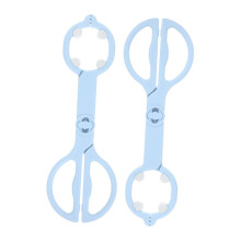 Bottle Tongs 2Pcs Heat Resistant AntiSlip Nursing Bottle Clamp with Ergonomic Handle for Feeding