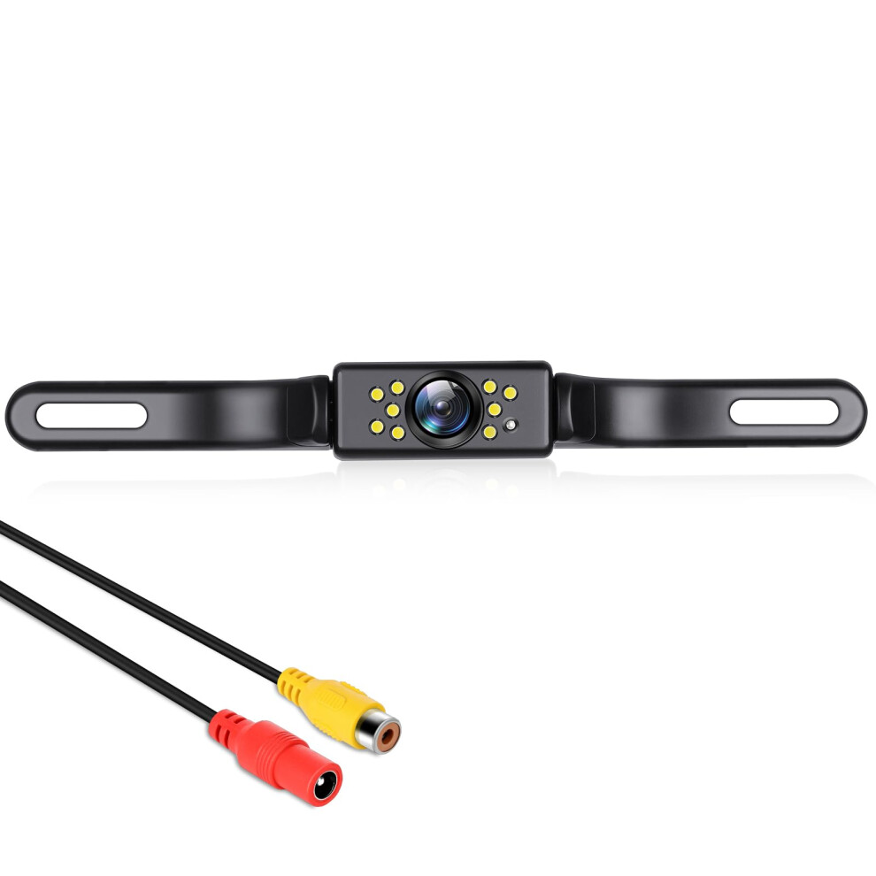 Ahd 1080P Backup Camera With Starlight Night Vision, Ip69k Waterproof Wide Angle Rear View For Cars Trucks Suvs 9113335634299