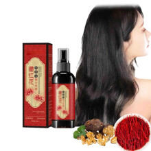 Hair Root Touch Up Spray Black Hair Dye Temporary with Instant Gray Coverage and Natural Black Finish